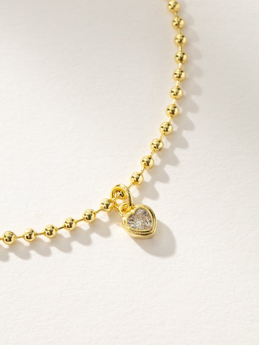 Crystal Heart Bracelet