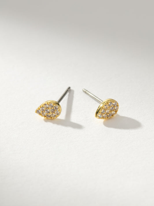 Wishful Pavé Stud Earrings
