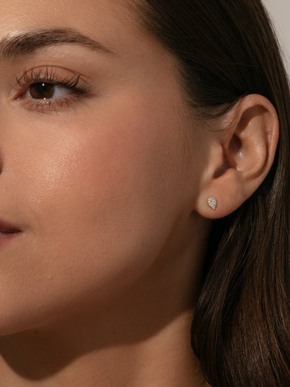 Wishful Pavé Stud Earrings