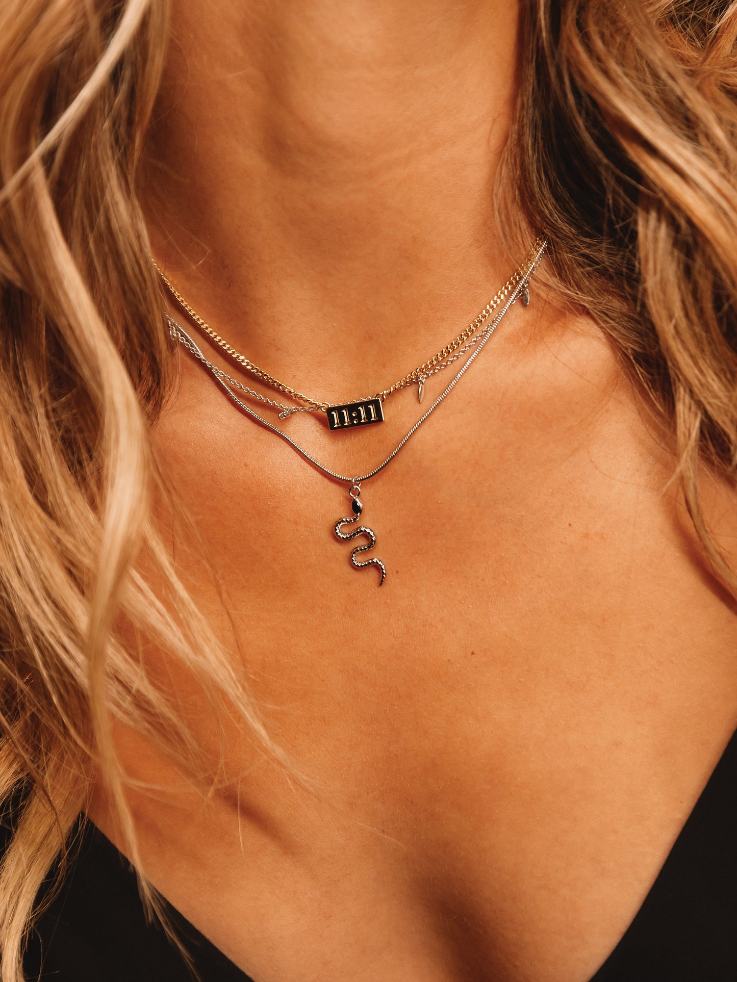 Snake Pendant Necklace