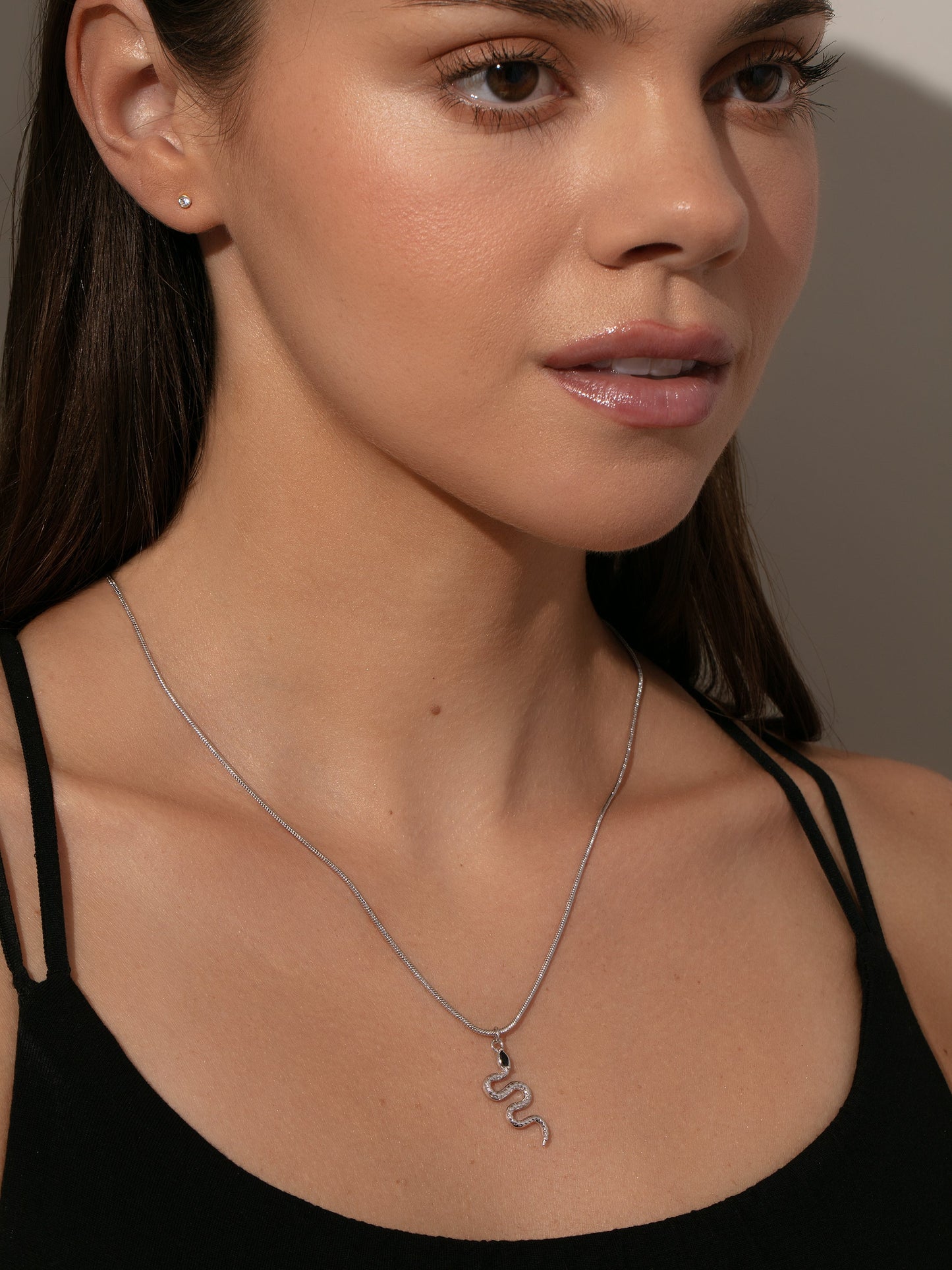 Snake Pendant Necklace
