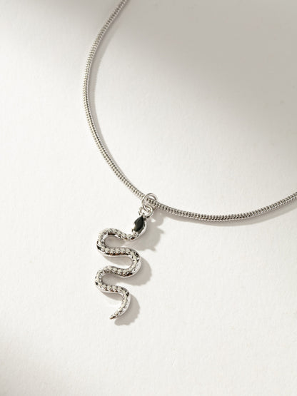 Snake Pendant Necklace