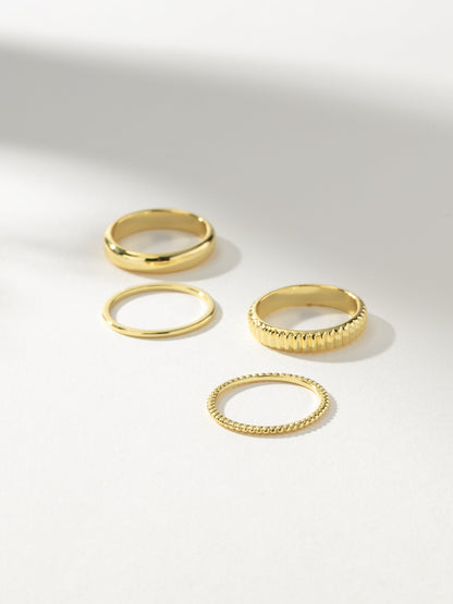 Total Package Ring Stack (Set of 4)