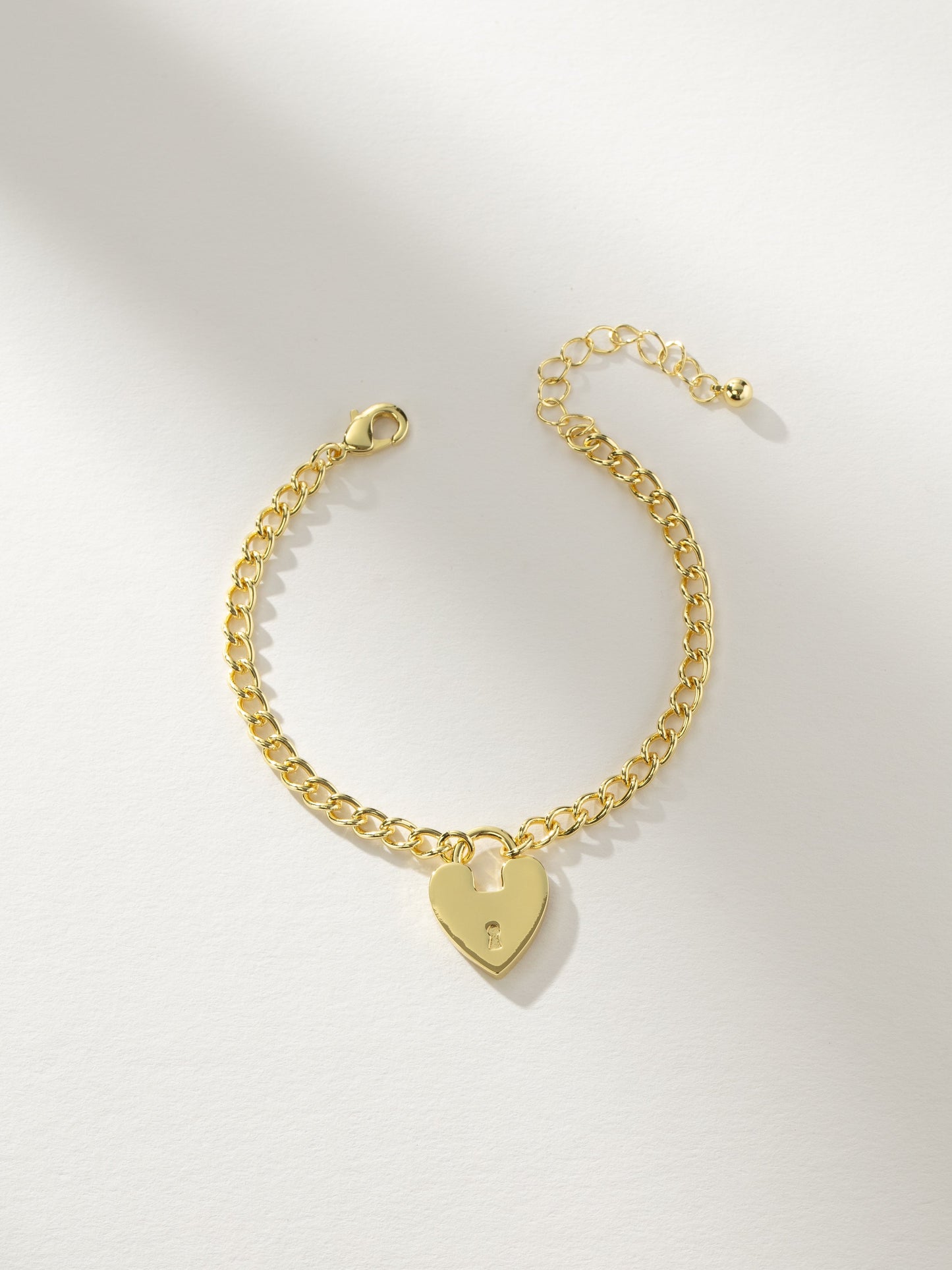 Love on Lock Heart Bracelet