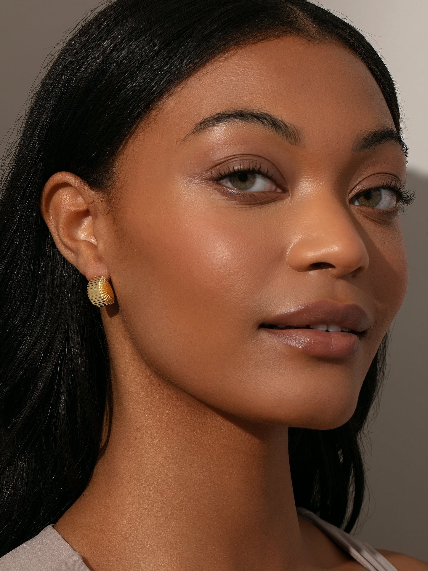 Chunky Ribbed Earrings