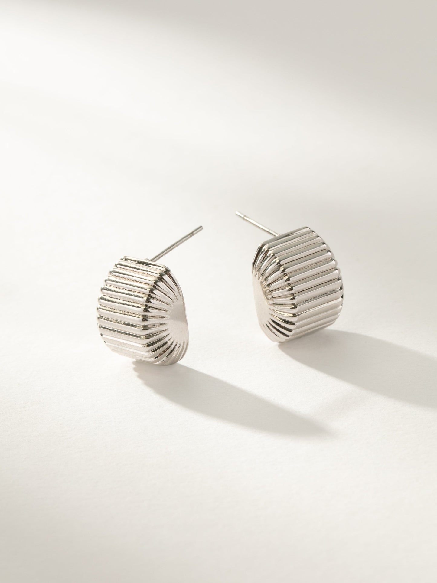 Chunky Ribbed Earrings