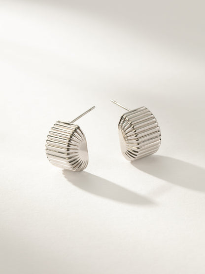Chunky Ribbed Earrings