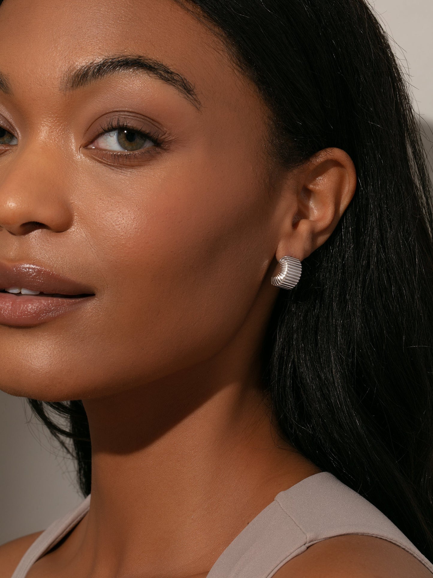 Chunky Ribbed Earrings