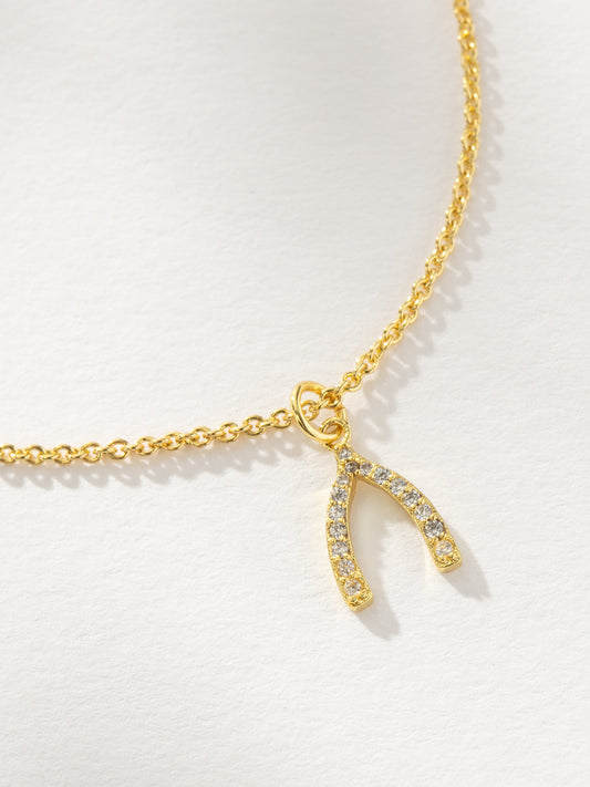 Collier Pavé Wishbone