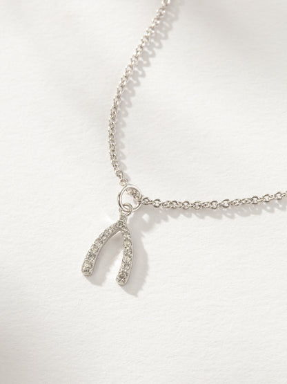 Collier Pavé Wishbone