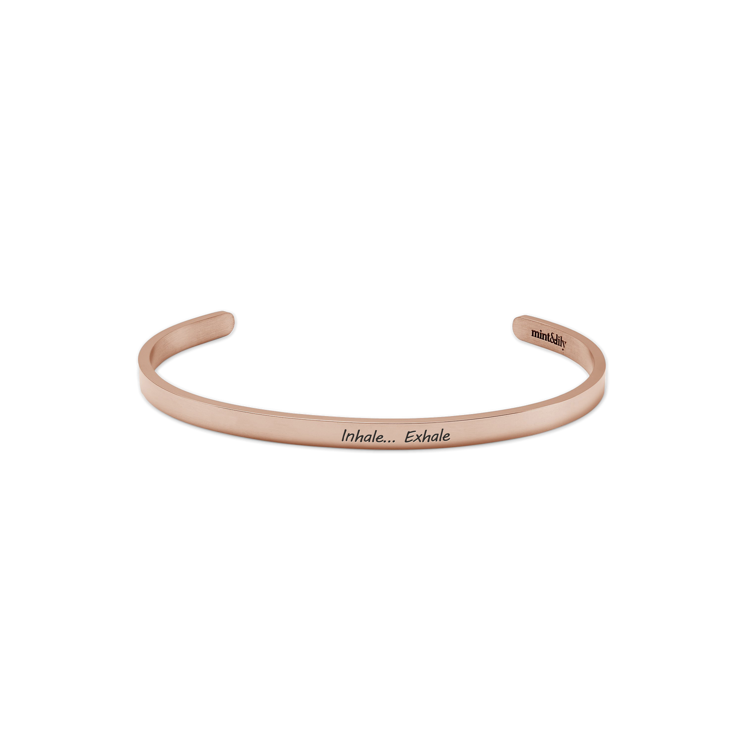 Bracelet manchette fin personnalisé
