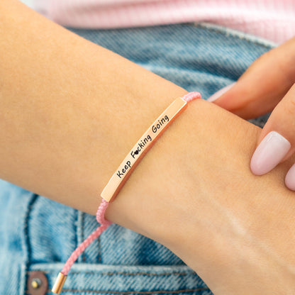 Bracelet Inspire Keep F♥cking Going