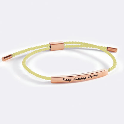 Bracelet Inspire Keep F♥cking Going