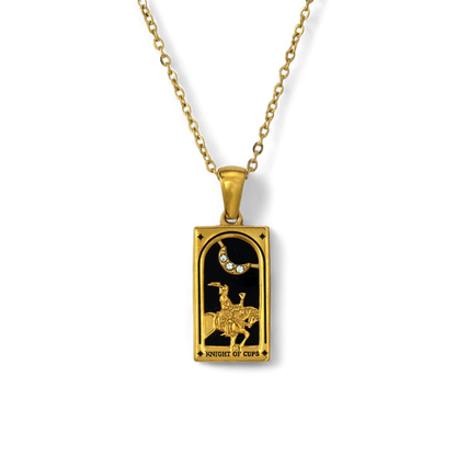 Collier de Tarot Chevalier de Coupes