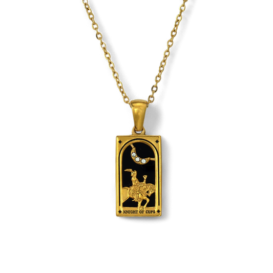 Collier de Tarot Chevalier de Coupes