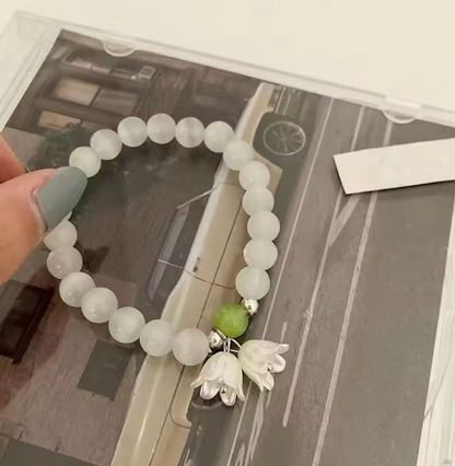 Graceful Lily Flower Charm of Purity
