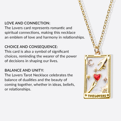 Le collier de tarot des amoureux