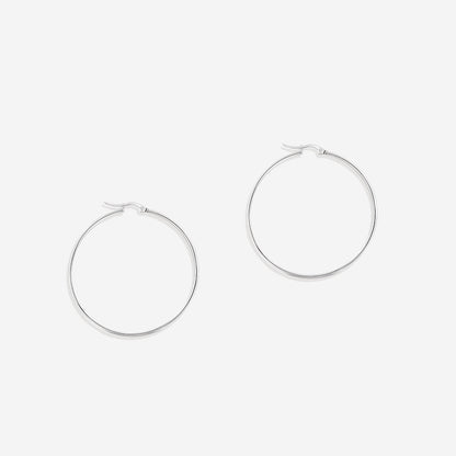 Boucles d'oreilles créoles Lynette Large