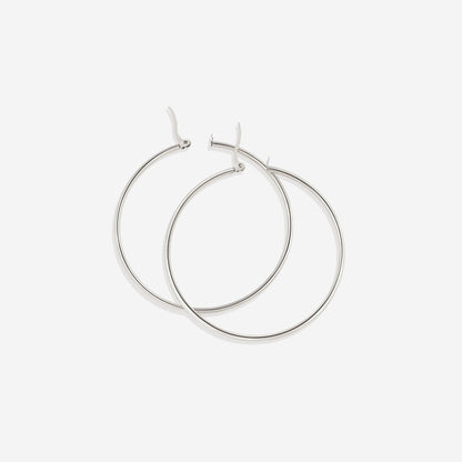 Boucles d'oreilles créoles Lynette Large