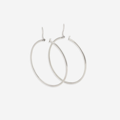 Boucles d'oreilles créoles Lynette Large