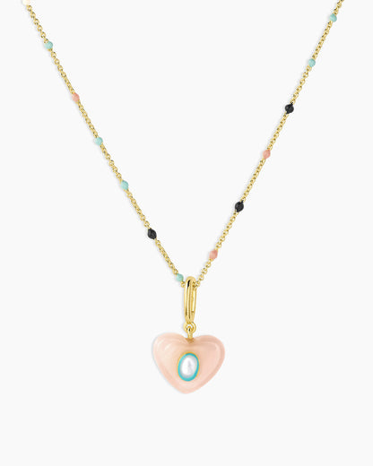 Collier Coeur Capri