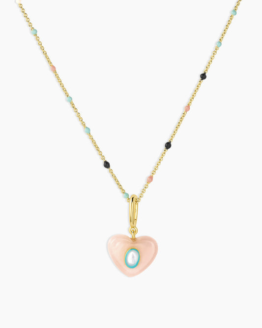 Collier Coeur Capri