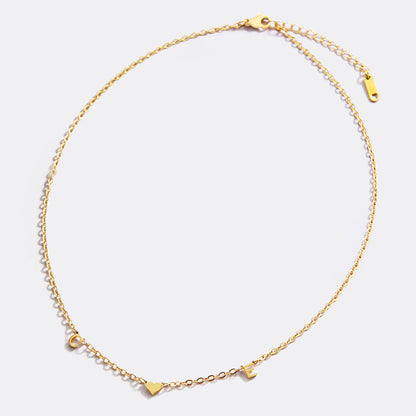 Collier Initiale One Heart