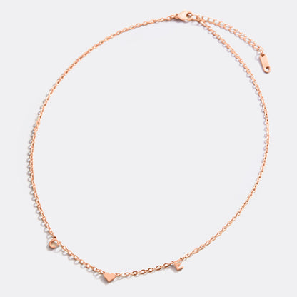 Collier Initiale One Heart