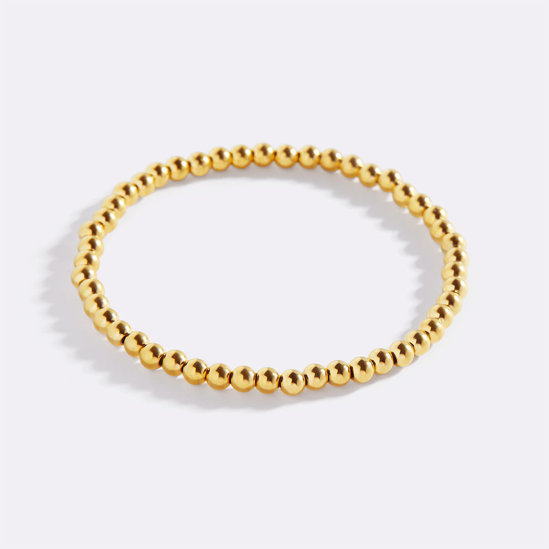 Bracelet empilable délicat en or