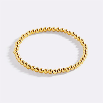 Bracelet empilable délicat en or