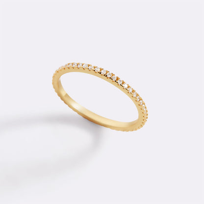 Bague d'éternité en diamant
