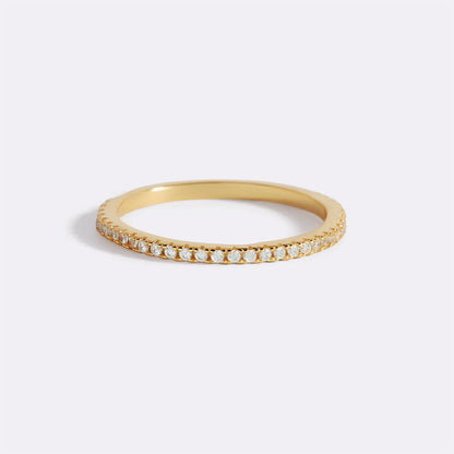 Bague d'éternité en diamant