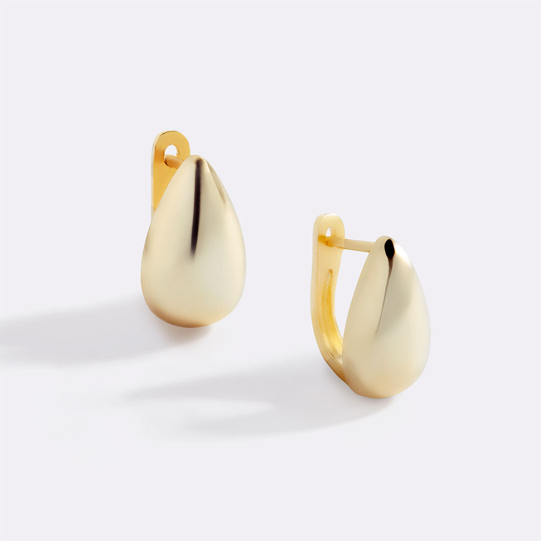 Boucles d'oreilles gouttelettes