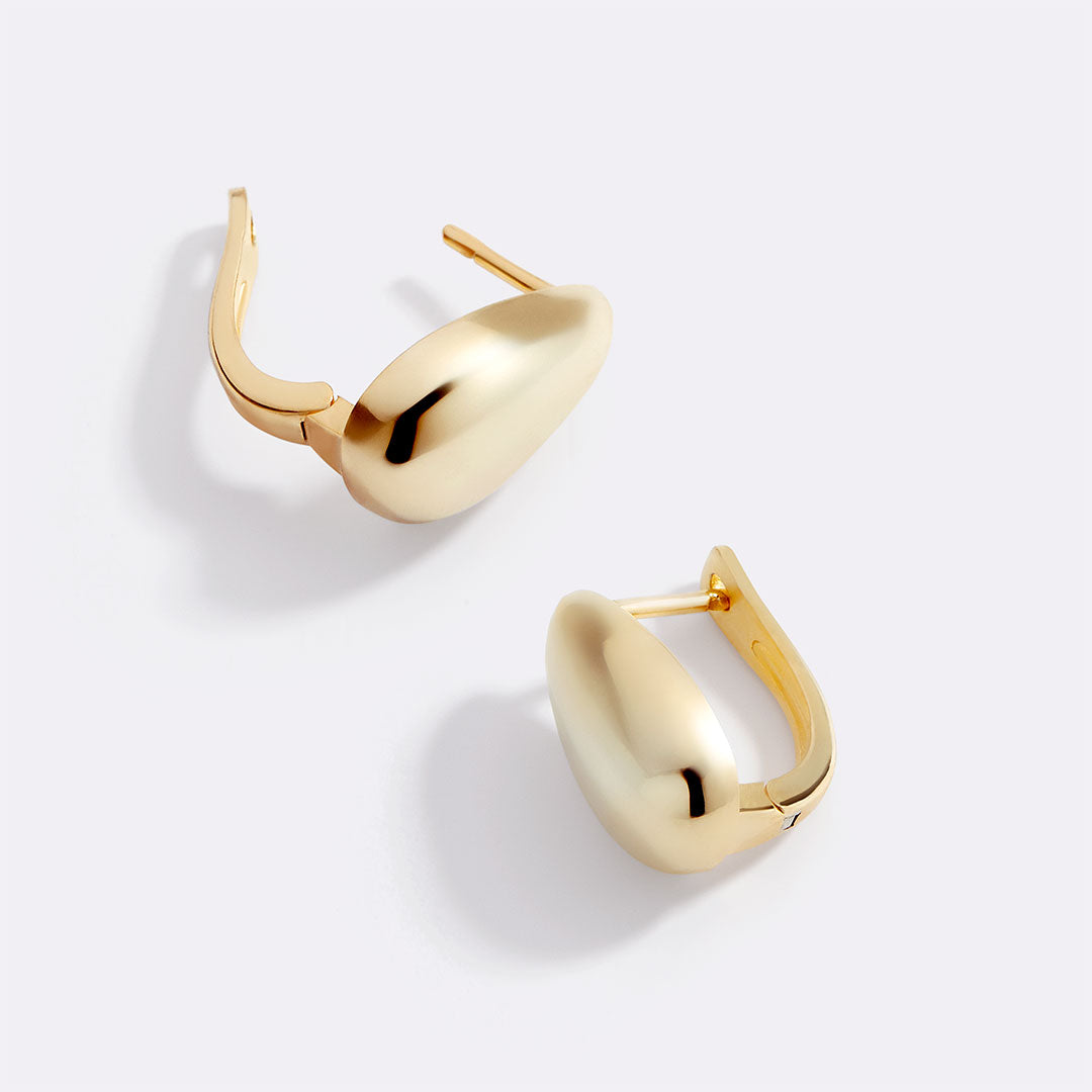 Boucles d'oreilles gouttelettes