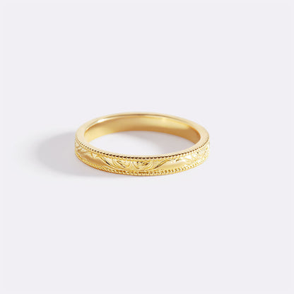 Bague en filigrane