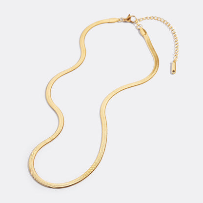 Collier chaîne à chevrons