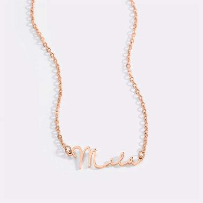 Collier prénom Mon Amour 