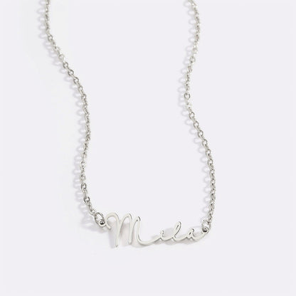 Collier prénom Mon Amour 