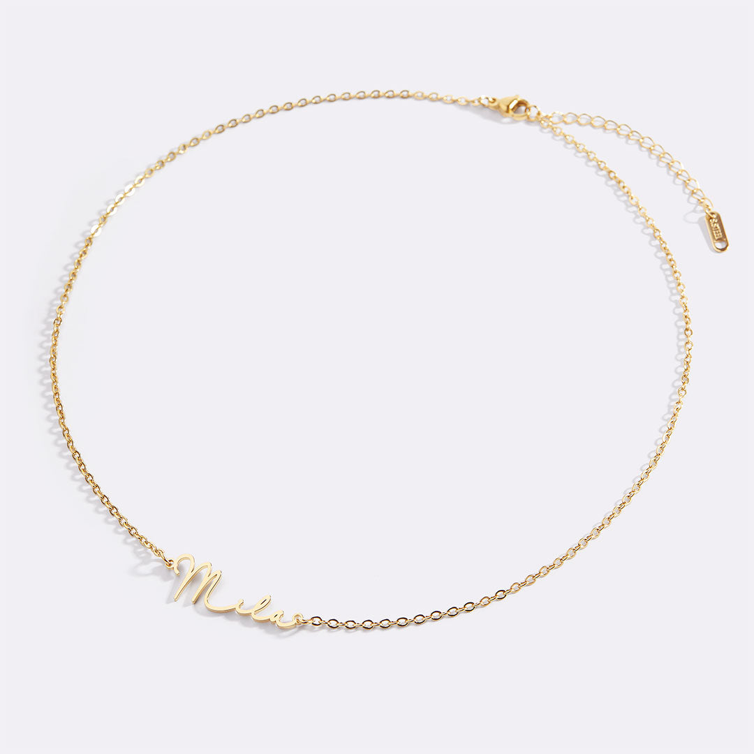 Collier prénom Mon Amour 