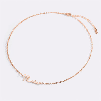Collier prénom Mon Amour 