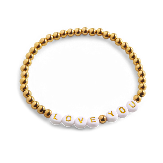 Personalized Word Bracelet