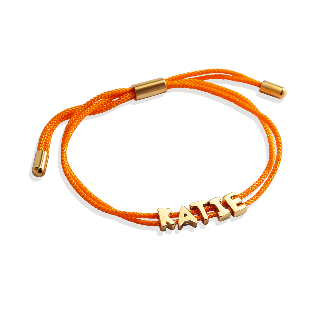 Personalized Adjustable Name Bracelet
