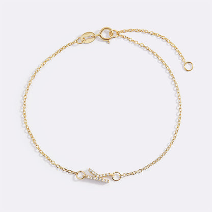 Le bracelet initial Skinny Diamond