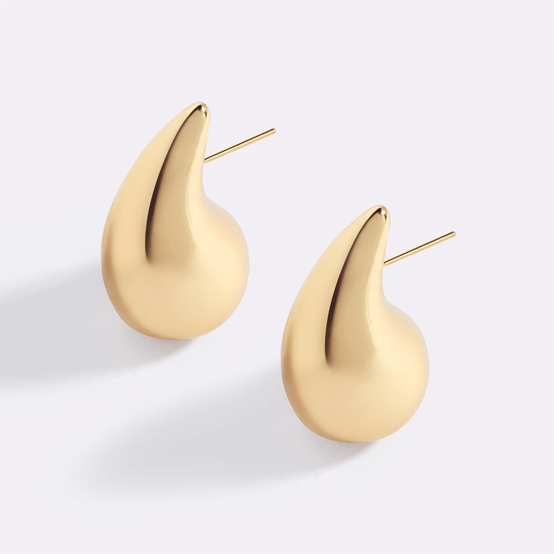 Boucles d'oreilles gouttelettes