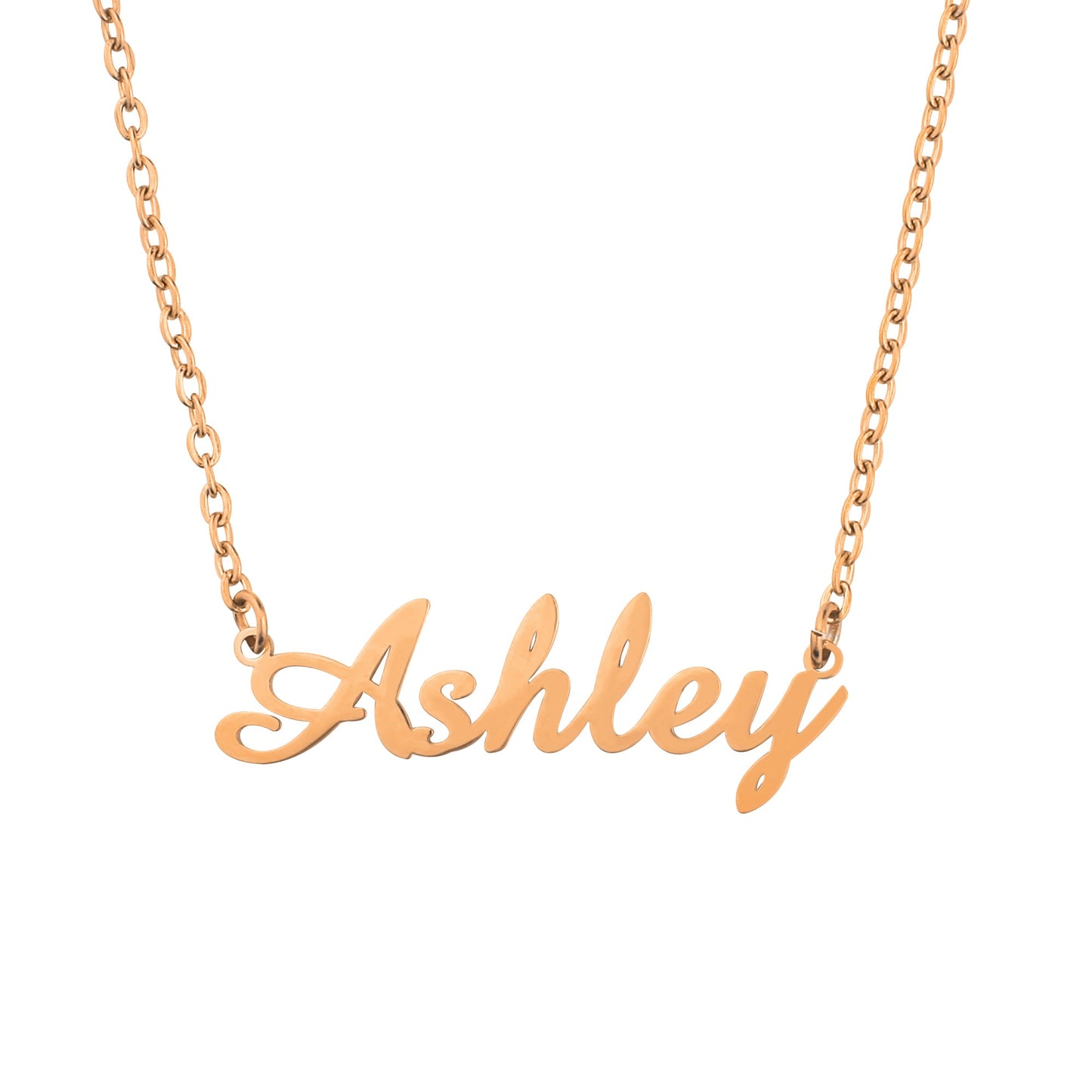 Collier avec nom en plume 