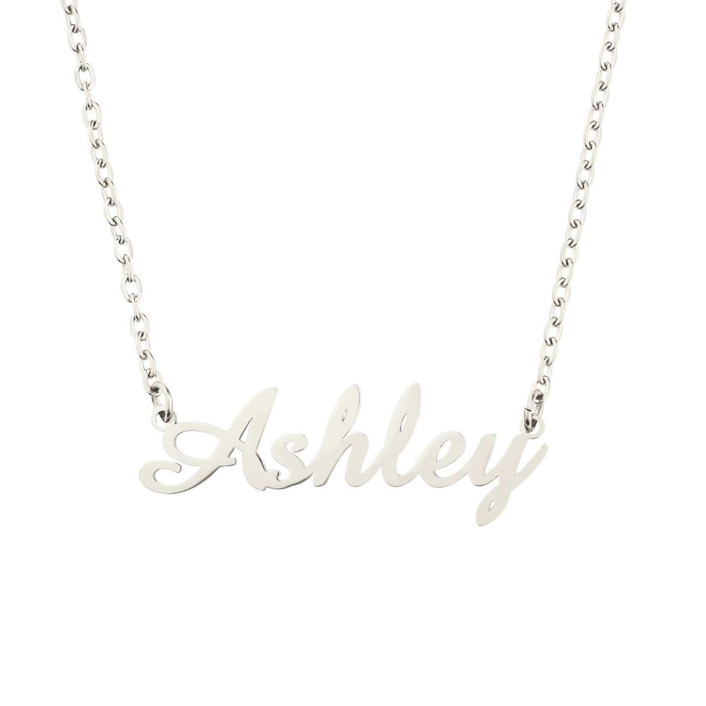 Collier avec nom en plume 