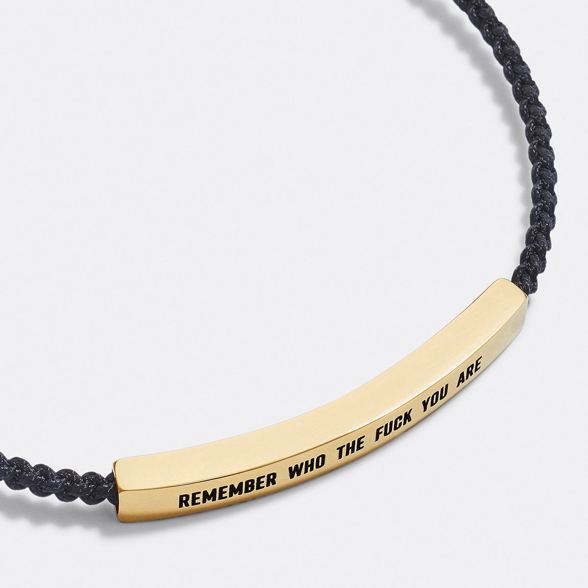 Bracelet audacieux « Souviens-toi de qui tu es »