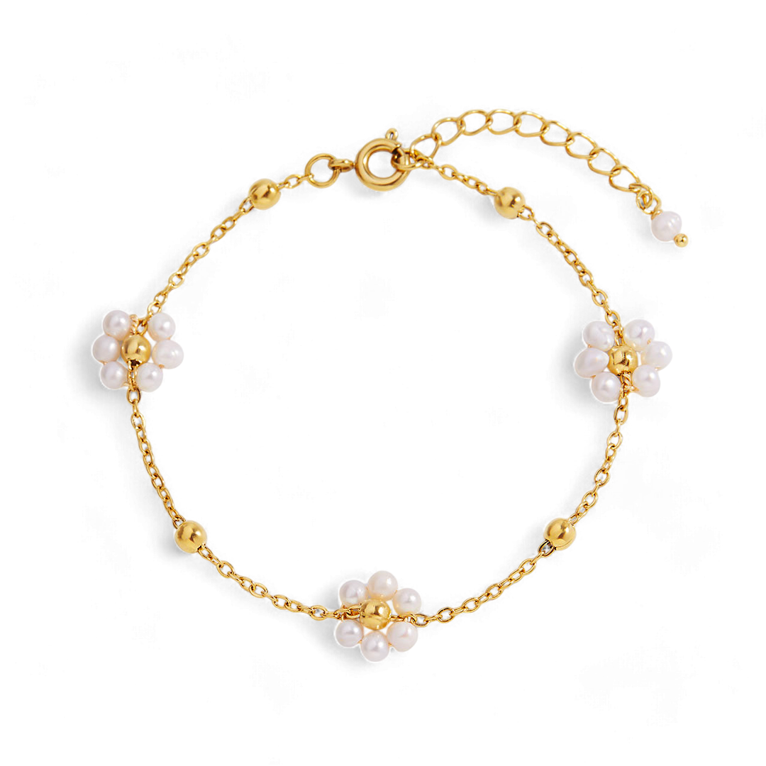 Bracelet de perles Marguerite