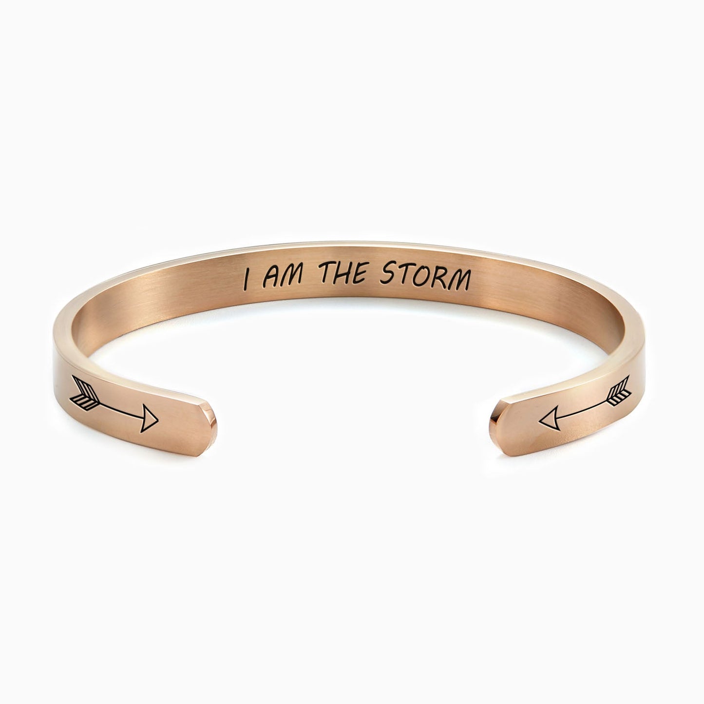 Bracelet manchette Je suis la tempête