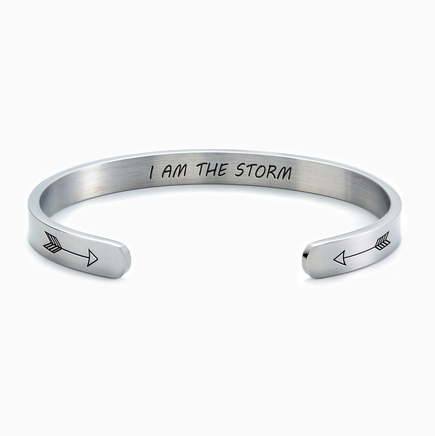 Bracelet manchette Je suis la tempête